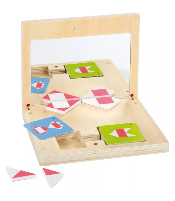 Jeu de symétrie avec miroir