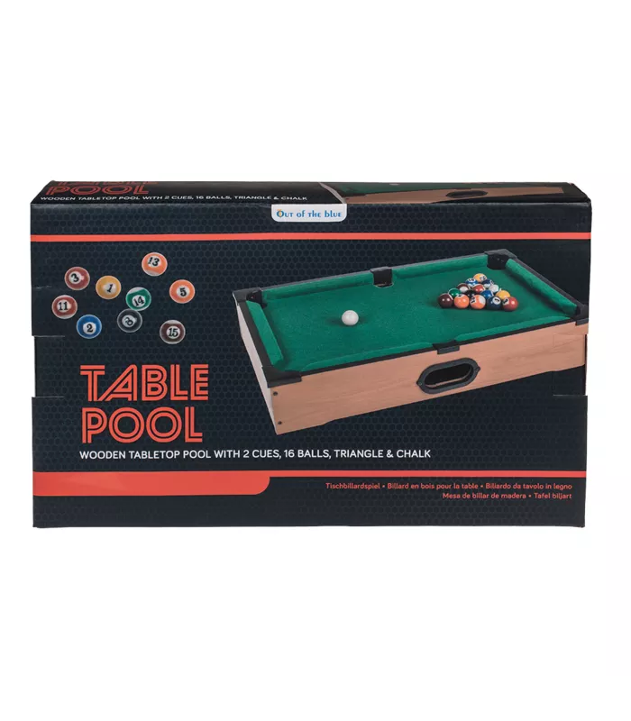 Billard de table en bois