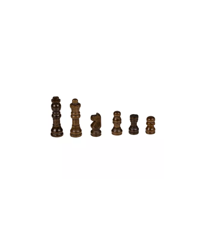 Jeu d'échecs pliable en bois