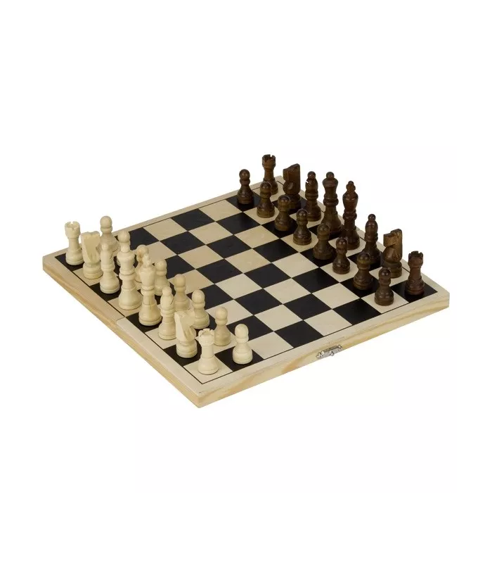 Jeu d'échecs pliable 26 x 26 x 1,5 cm