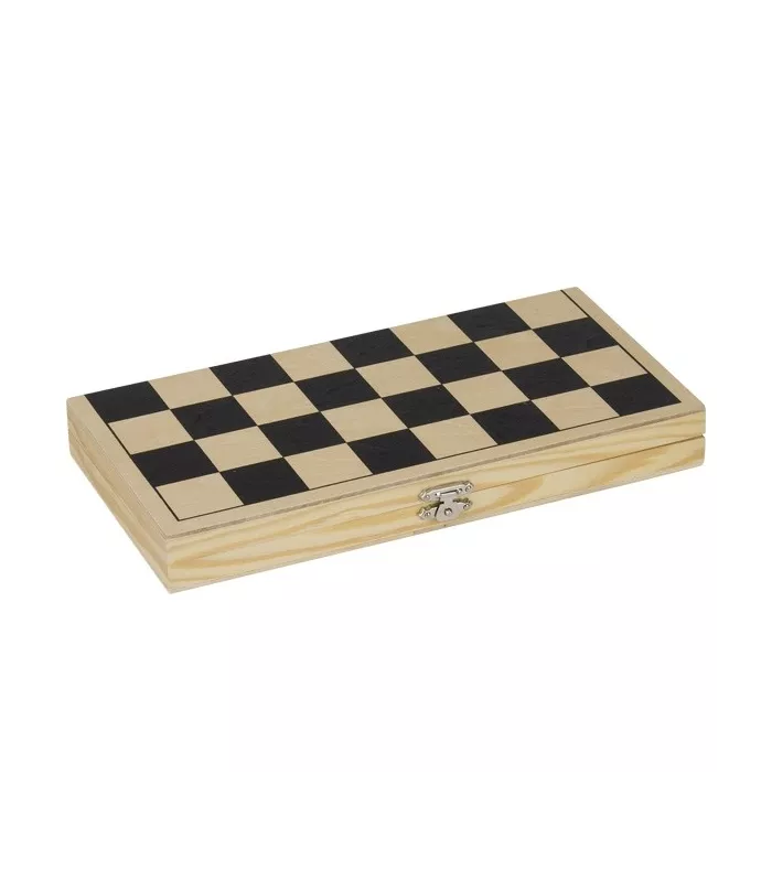 Jeu d'échecs pliable 26 x 26 x 1,5 cm
