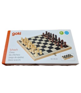 Jeu d'échecs pliable 26 x 26 x 1,5 cm