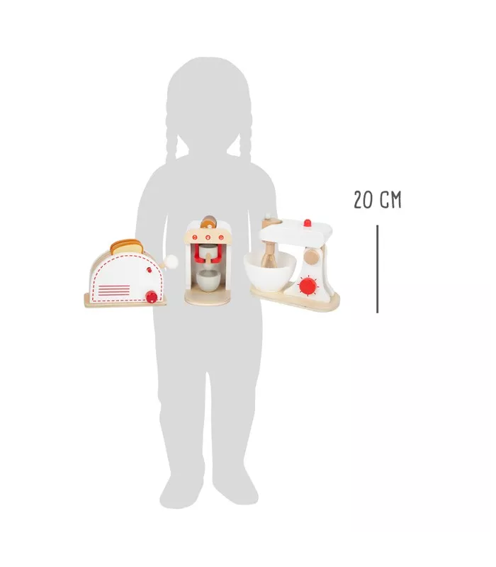 Set d'appareils pour la cuisine d'enfant