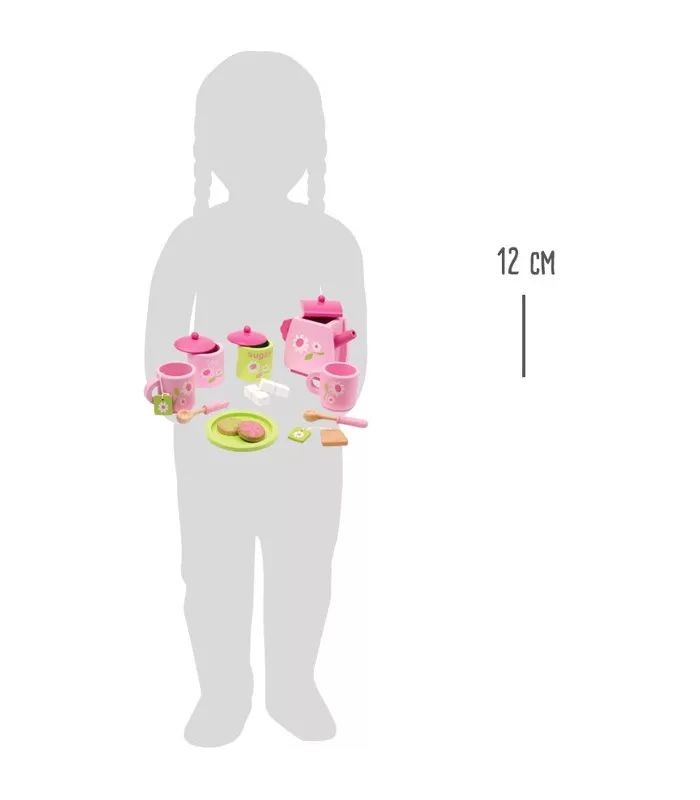 Service à thé pour enfants Fleurs