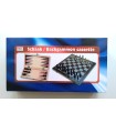 Coffret d'échecs, de dames et de backgammon