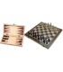 Coffret d'échecs, de dames et de backgammon