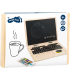 Ordinateur portable en bois avec tableau aimanté