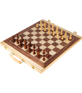 Coffret de jeux : Échecs , dames et backgammon