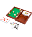 Boîte de Jeux de Cartes et de Dés