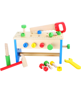 Etabli et boîte à outils