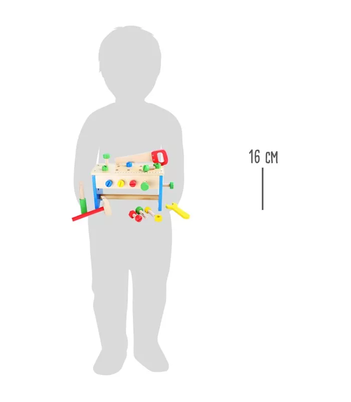 Etabli et boîte à outils