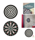 Jeu de fléchettes double face