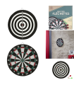 Jeu de fléchettes double face