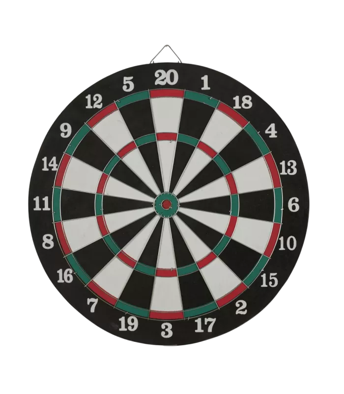 Jeu de fléchettes double face