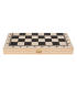 Jeu d'échecs pliable en bois