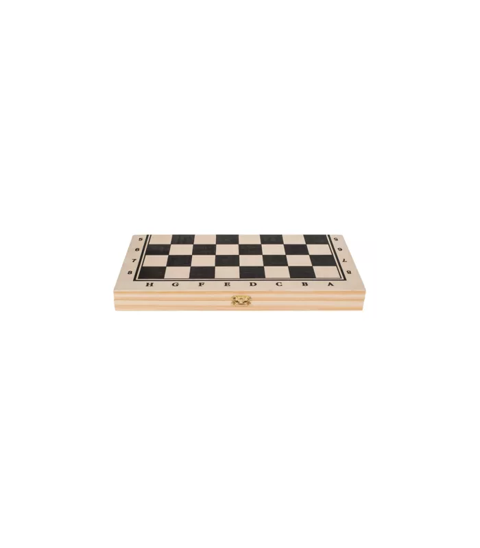 Jeu d'échecs pliable en bois
