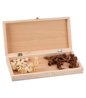 Jeu d’échecs pliable de 28,7 cm x 28,7 cm