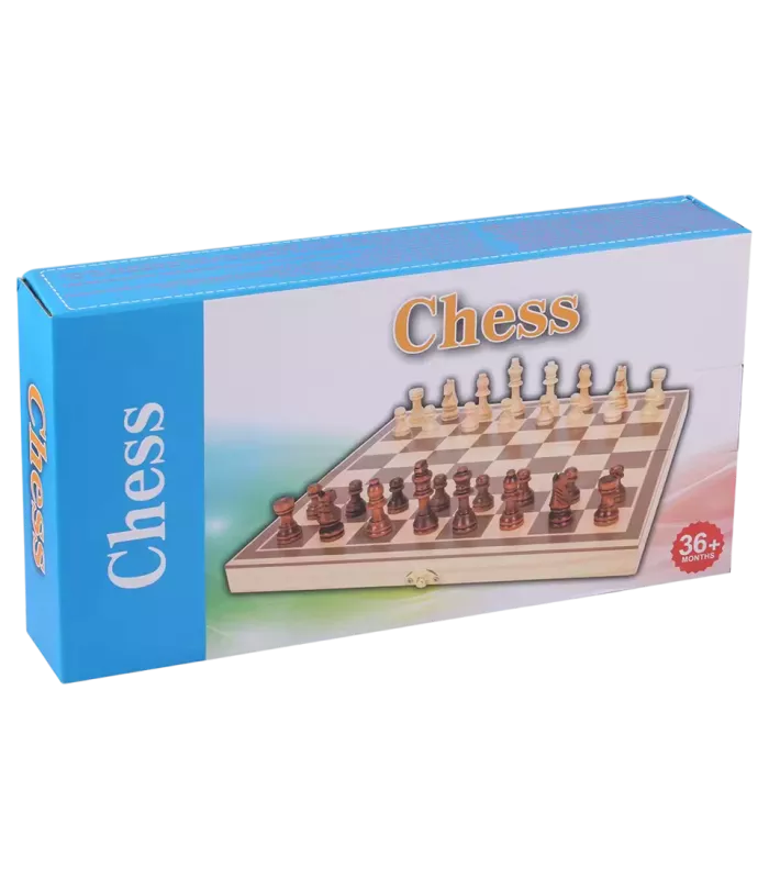 Jeu d’échecs pliable de 28,7 cm x 28,7 cm