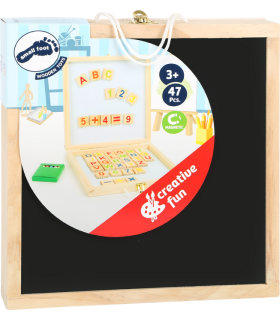 Coffret-tableau Lettres+Chiffres, aimantés
