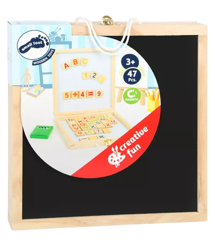 Coffret-tableau Lettres+Chiffres, aimantés