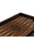 Backgammon antique en noyer