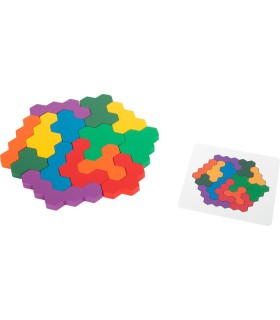 Puzzle en bois Hexagone