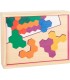 Puzzle en bois Hexagone