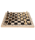 Jeu d'échecs pliable en bois