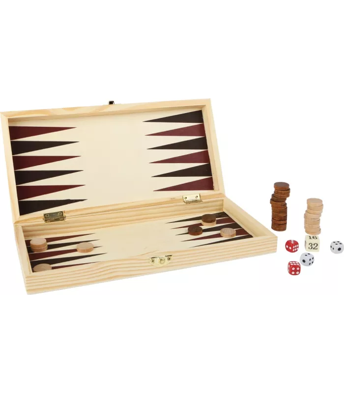 Jeux classiques 3 en 1 dans un coffret en bois