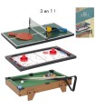 Table De Jeux 3 En 1
