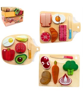 Aliments À Découper En Bois