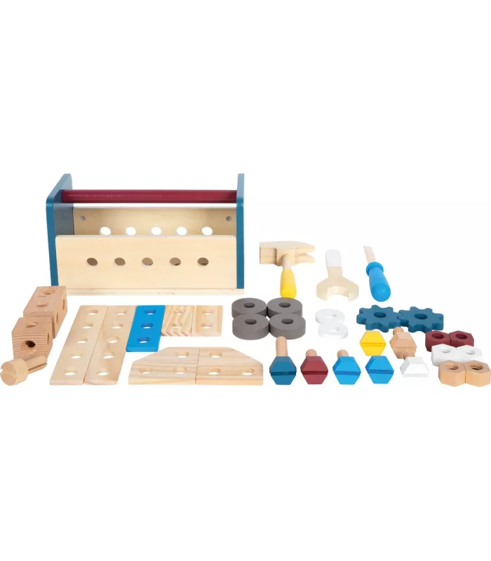 Boîte à outils et établi