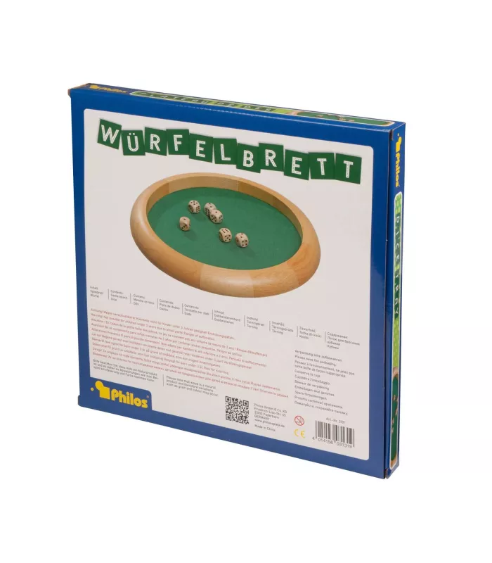 Piste à dés - grand - 30 cm