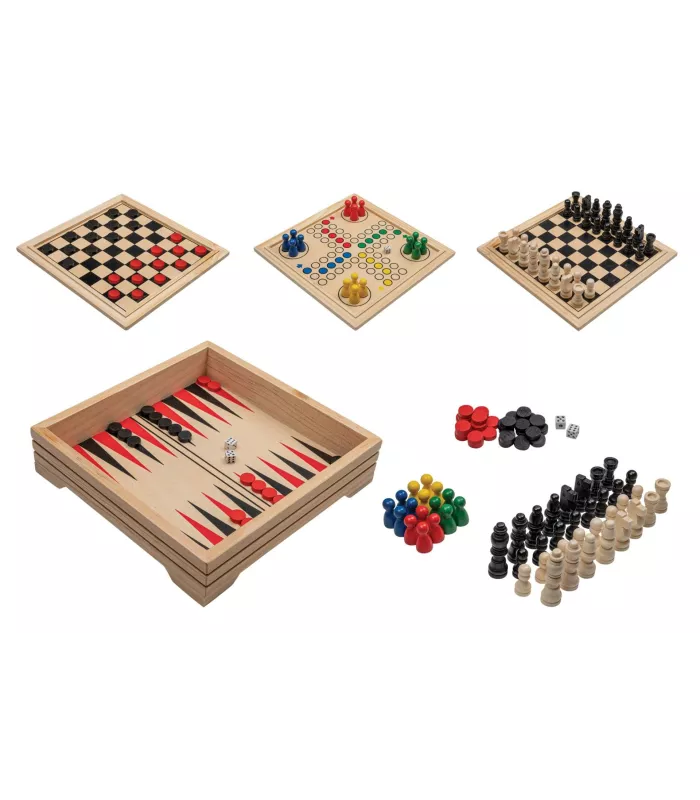 Coffret de jeu en bois