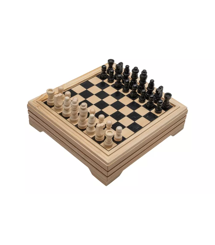 Coffret de jeu en bois