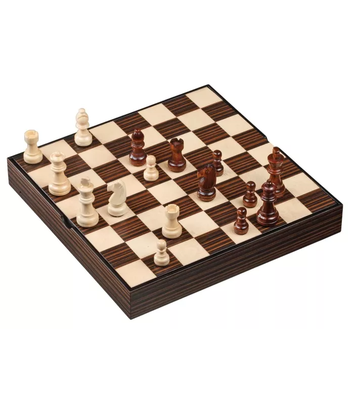 Coffret d'échecs magnétique
