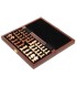 Coffret d'échecs pliable magnétique