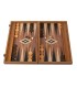 Backgammon en bois de réplique de noyer
