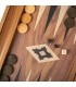 Backgammon en bois de réplique de noyer