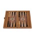 Backgammon en bois de réplique de noyer