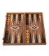 Backgammon en bois de réplique de noyer /  Medium