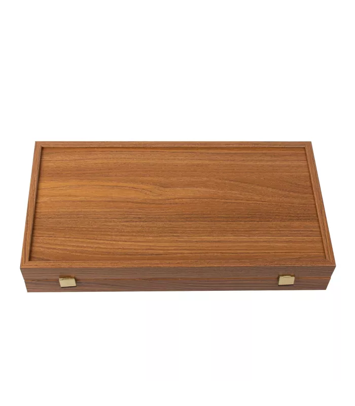 Backgammon en bois de réplique de noyer /  Medium