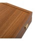 Backgammon en bois de réplique de noyer /  Medium