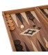 Backgammon en bois de réplique de noyer /  Medium