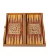 Backgammon en bois de réplique de wengé / Medium