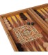 Backgammon en bois de réplique de wengé / Medium