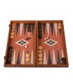 Backgammon en acajou / Grand (48 cm x 26 cm)