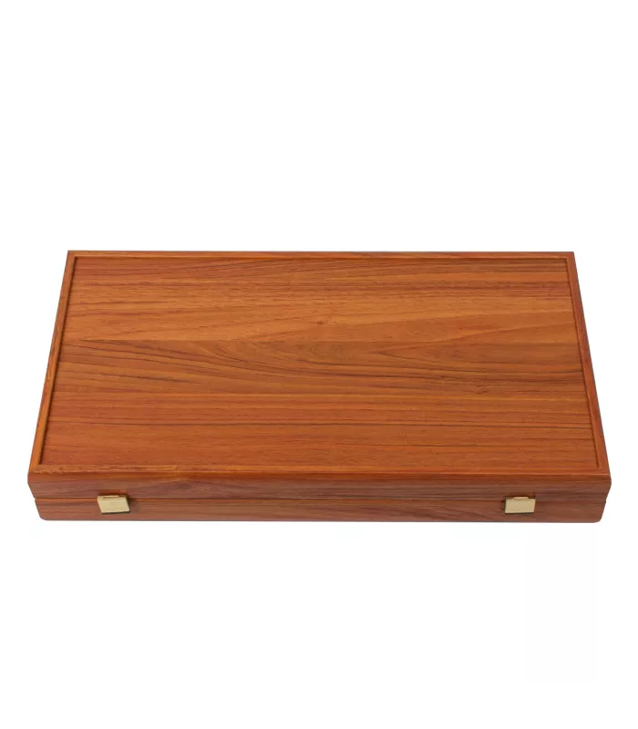 Backgammon en acajou / Grand (48 cm x 26 cm)