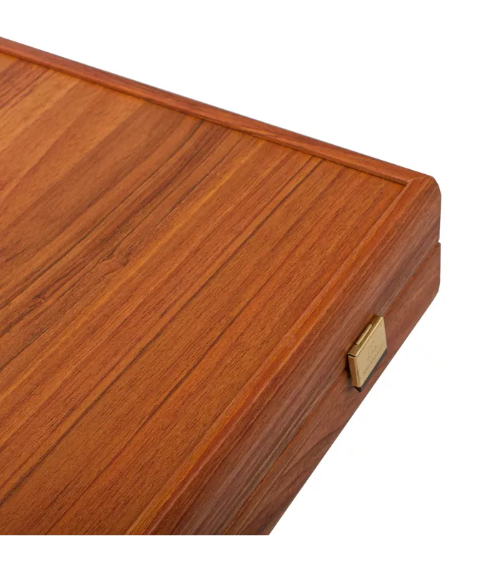 Backgammon en acajou / Grand (48 cm x 26 cm)