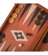 Backgammon en acajou / Grand (48 cm x 26 cm)
